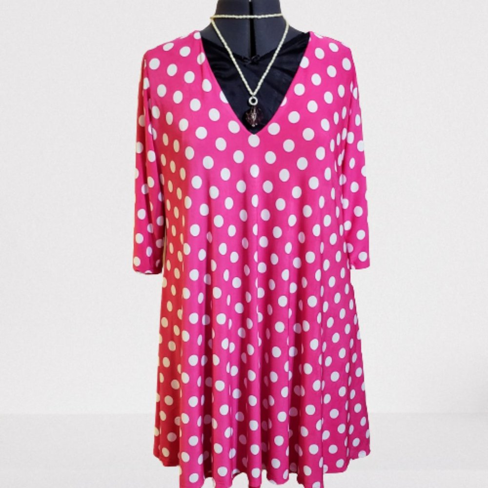 Astoria Born tunic size L pink white  +Bonus